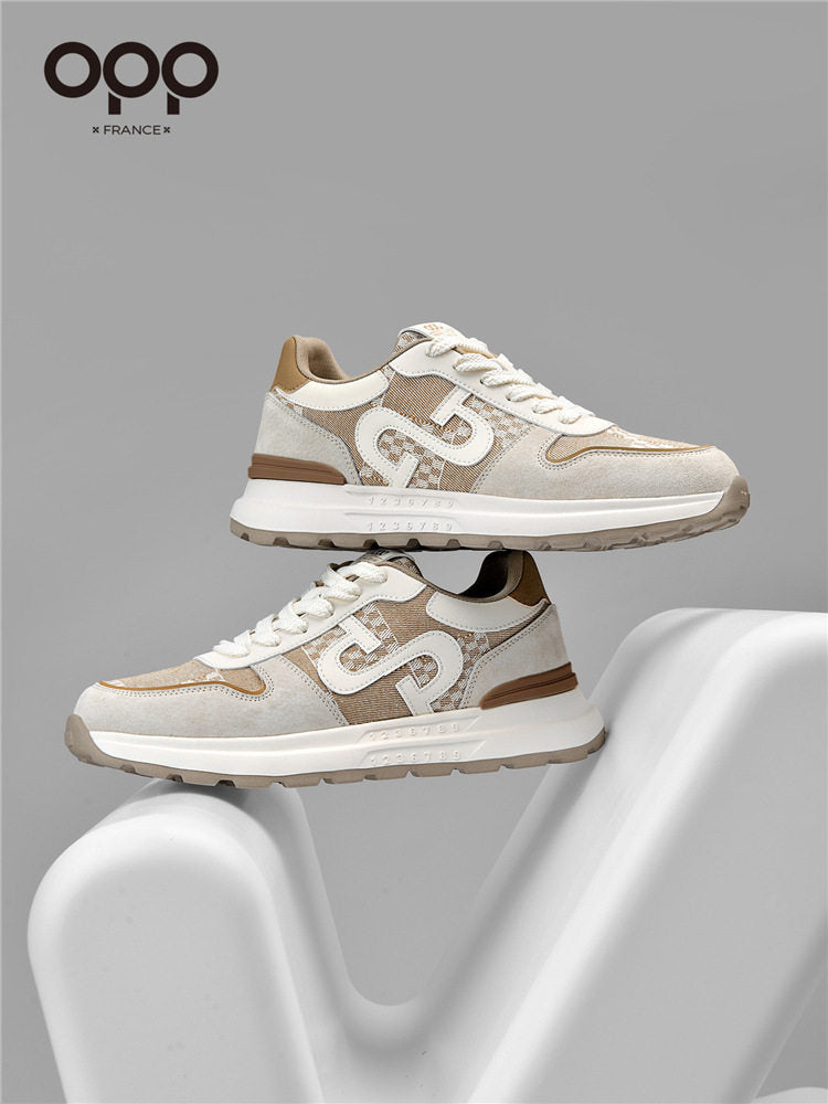 OPP men's shoes spring 2026 new niche original versatile platform comfortable outdoor sports tourism casual shoes for men