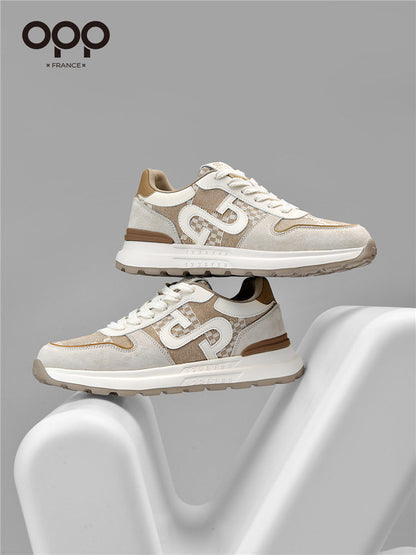 OPP men's shoes spring 2026 new niche original versatile platform comfortable outdoor sports tourism casual shoes for men