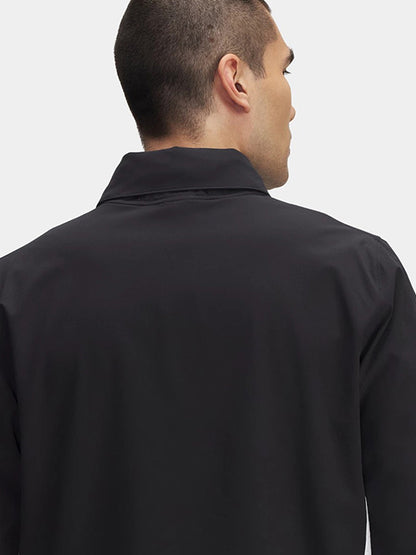 UA Under Armour Jacket Autumn Winter New Men's Casual Sports Loose Breathable Black Jacket 1390159-001