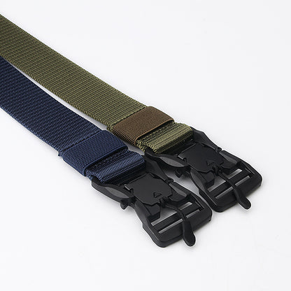 Factory Direct Outdoor Buckle Tactical Belt Men's Casual Belt Fashionable Casual Multifunctional Nylon Belt