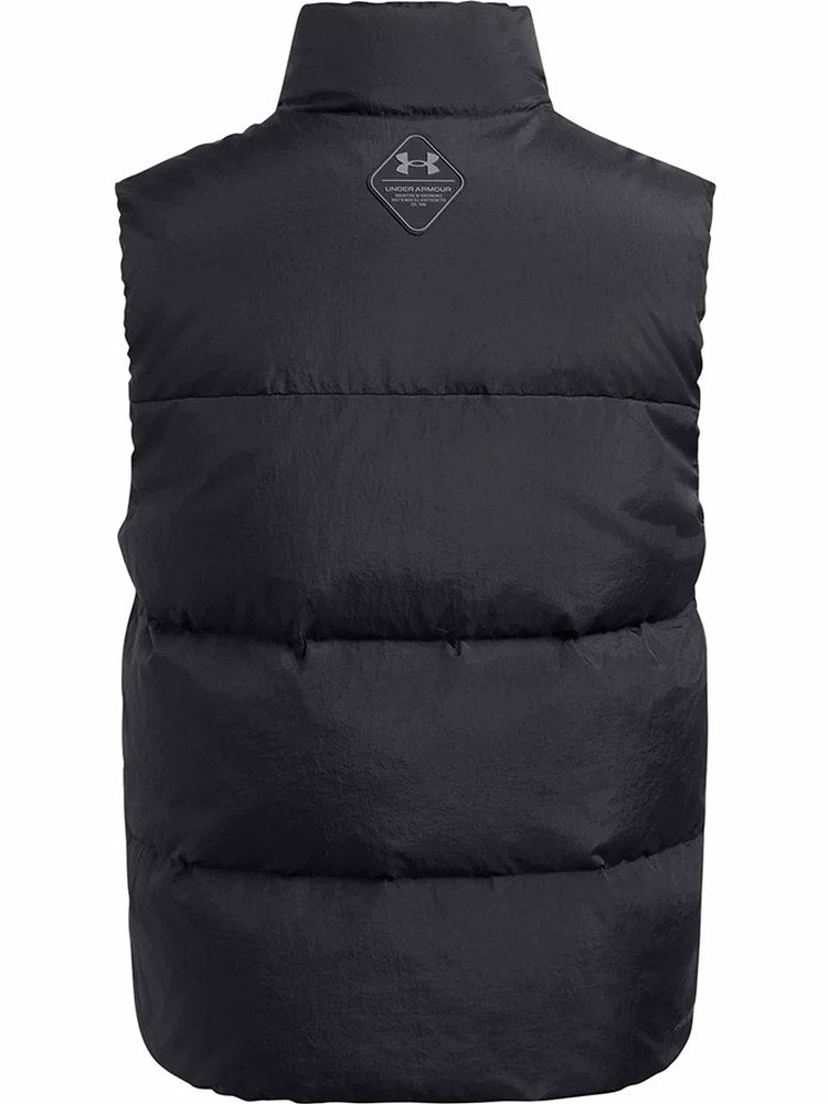 UA Under Armour 2025 Winter New Men's Leisure Sports Warm and Comfortable Down Vest 1384642-001