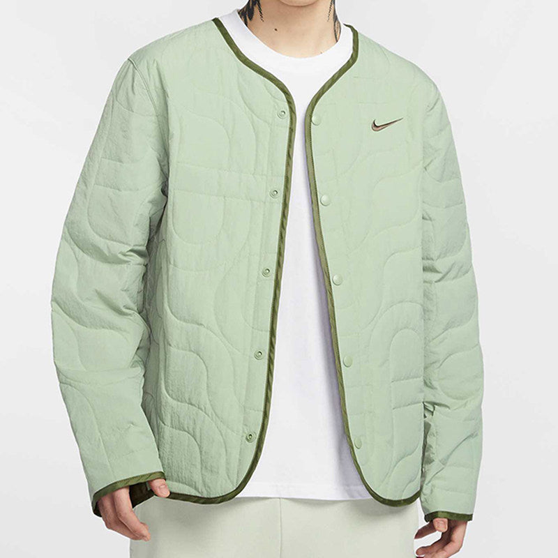 NIKE Men's Winter Short Casual Warm Jacket Jacket Thin Padded Jacket HV8204-072-370