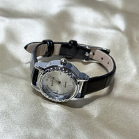 Black Belt with Silver Frame White Side (Belt)