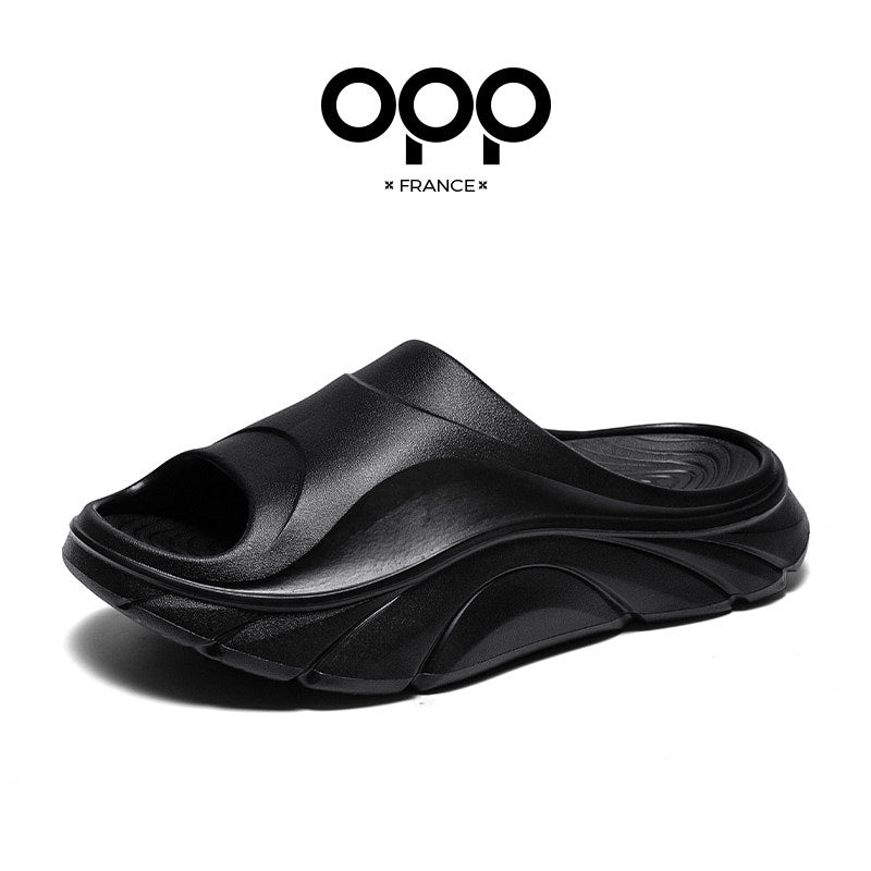 OPP sandals men's summer wear coconut slippers thick-soled feeling sports non-slip men's beach sandals