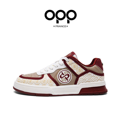 OPP Men's Shoes 2026 Spring New Popular Original Design Versatile Casual Sports Low-Top Lightweight Board Shoes