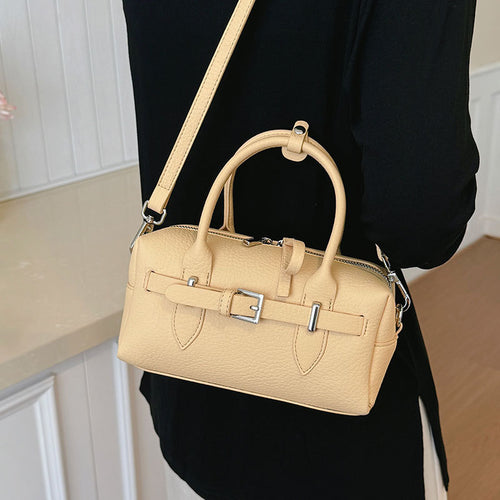 Bolsa transversal coreano exclusiva design sofisticado Bolsa Boston primavera/verão tendência fashion bolsa de mão Internacional mais vendida compacto Bolsa