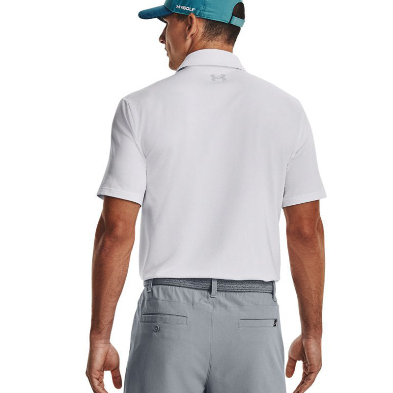 UA Under Armour Casual T-Shirt Men's Versatile Autumn New Golf Sports Short Sleeve Polo Shirt 1378673-100