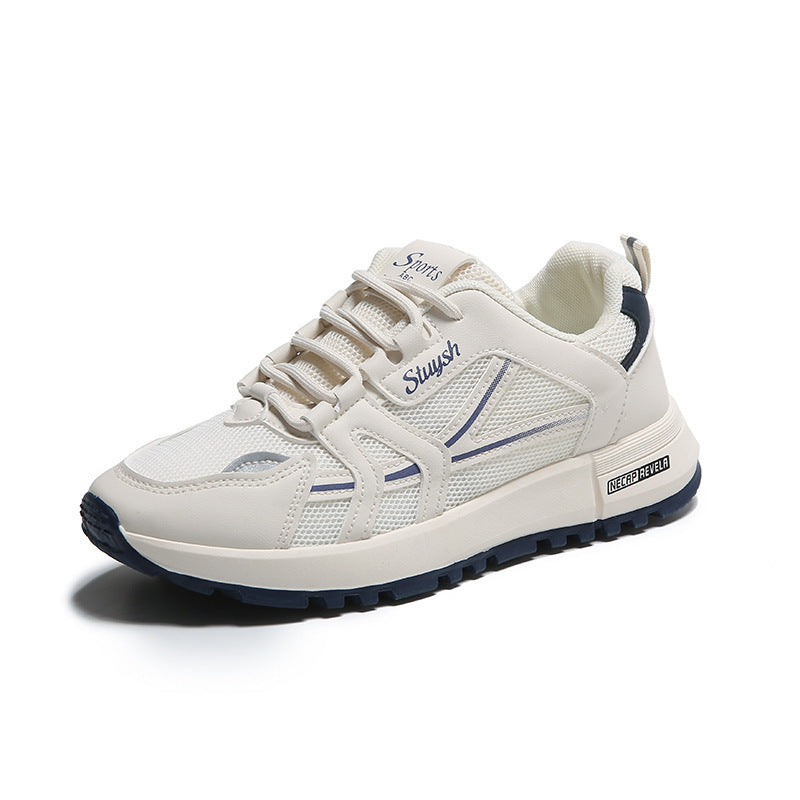 2025 New Breathable Women's Shoes Fashion Platform Forrest Forrest Gump Shoes Korean College Style Student Casual Sports Board Shoes Women