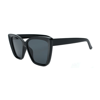 Cat's eye sunglasses foreign trade wholesale full frame black glasses men's and women's sunglasses high-end sunglasses UV protection