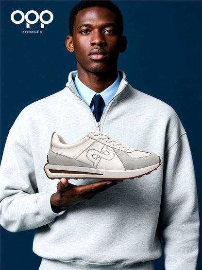 OPP men's shoes spring fashion versatile outdoor hiking travel German training shoes men's casual sports light forrest forrest shoes