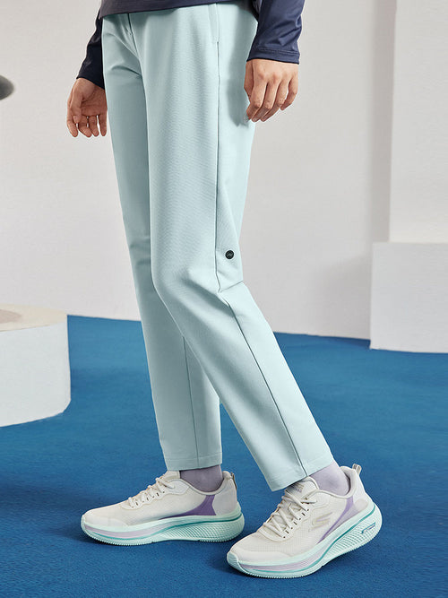 Skechers Women's Pants Winter Casual Water Repellent Fleece Fabric Women's Woven Sports Pants P424W077 01MZ