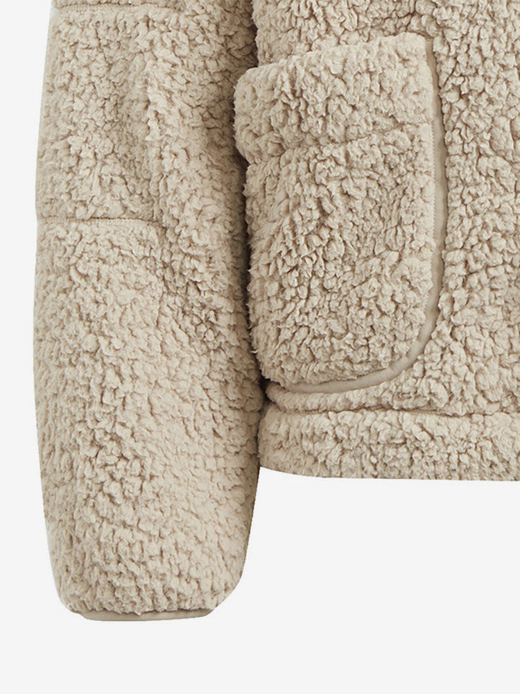 Adidas Clover Men's Fleece Warm Windproof Casual Jacket IL5169