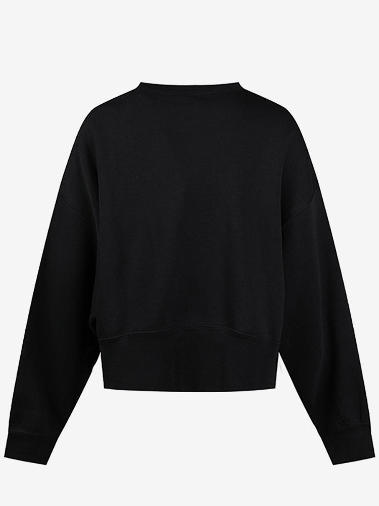 Nike/Nike official authentic women's plus velvet loose round neck sports pullover sweater CK0169-010