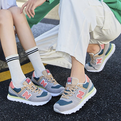 Ténis Classic 574 primavera e outono New Balance cool running casual couple ténis versáteis sapatos femininos ténis de corrida por grosso.