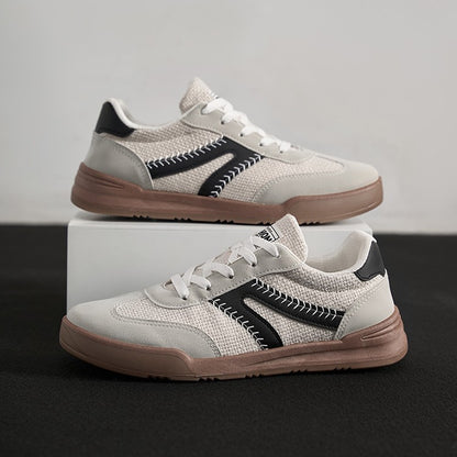 Cross-border shoes, men's shoes, summer breathable moral training shoes, men's and women's versatile casual shoes, vintage white shoes, sneakers