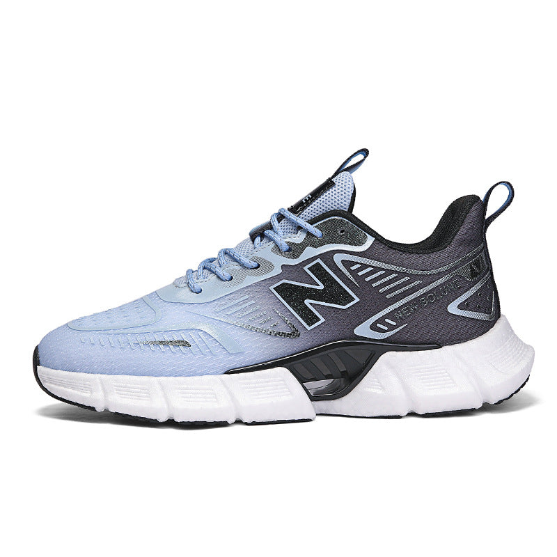 Primavera e outono New Balance Cool Run Soft Sole Sapatilhas, Sapatos de Corrida Respiráveis de verão, Casuais e Versáteis