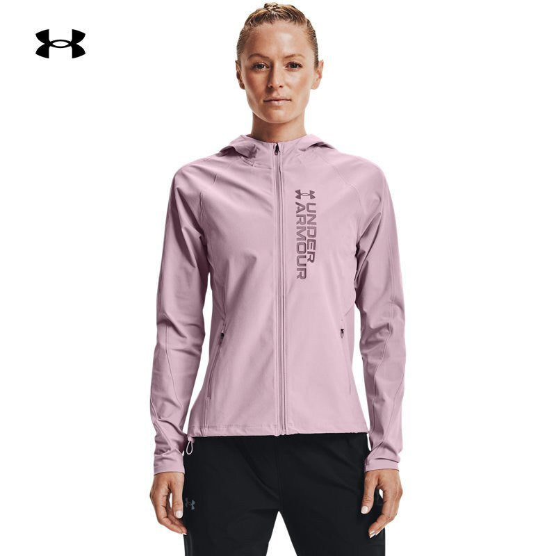 Under Armour official UA jacket women's spring and autumn new sportswear casual wear top jacket 1361384