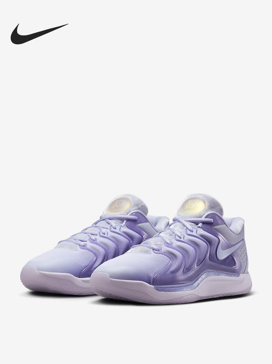 Nike Official Genuine KD17 EP Men's Cushioning Practical Sports Basketball Shoes FJ9488-500