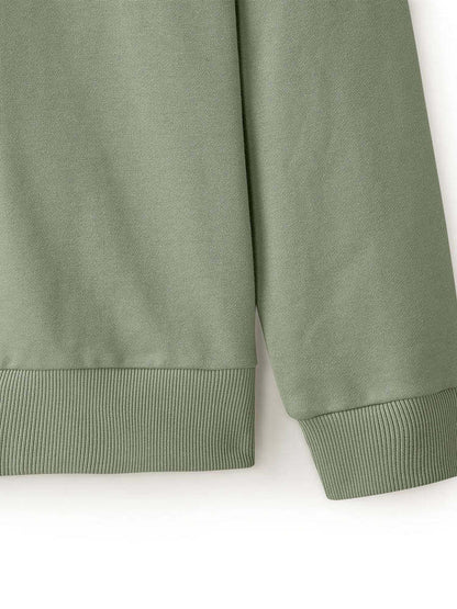 Skechers Unisex Knitted Pullover Sweatshirt Loose and Comfortable Long Sleeve Base Jacket L324U059 04AU