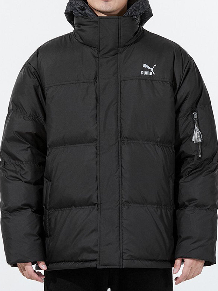 Puma official genuine casual men's fashion trend sports warm windproof down jacket 534973-01