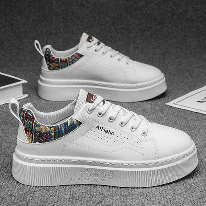 Men's Shoes 2026 New Spring Trendy Versatile Niche Original Embroidered Board Shoes Men's Sports Casual Thick-Soled Trendy Shoes