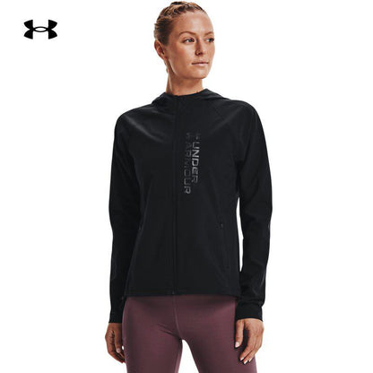 Under Armour official UA jacket women's spring and autumn new sportswear casual wear top jacket 1361384