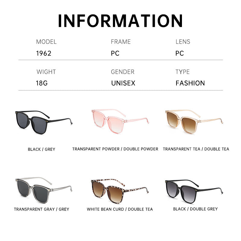 Fashionable large square frame sunglasses 2025 cross-border hot-selling personalized Mi Ting sunglasses high-end sunglasses with a high sense of sunscreen