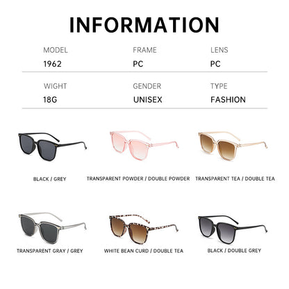 Fashionable large square frame sunglasses 2025 cross-border hot-selling personalized Mi Ting sunglasses high-end sunglasses with a high sense of sunscreen