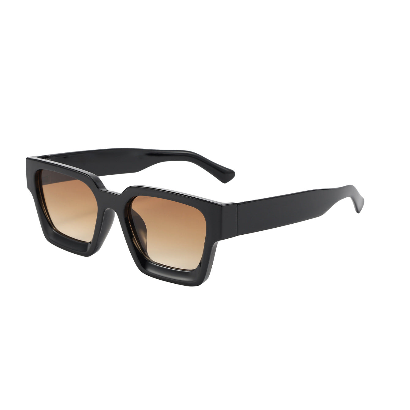 Classic square frame sunglasses 2025 cross-border hot sale wholesale full frame sunscreen men's and women's high-end face small sunglasses