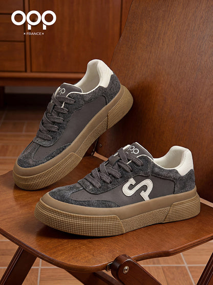 OPP men's shoes spring 2026 new low-top wear-resistant niche trendy brand versatile ruffian outdoor sports and leisure board shoes