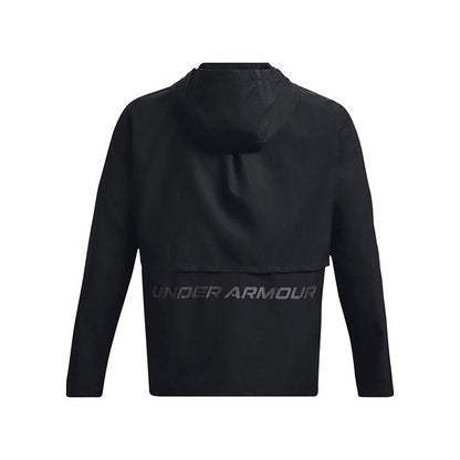 UA Under Armour Hooded Jacket Men's Spring 2023 New Athleisure Knit Jacket 1376795-001