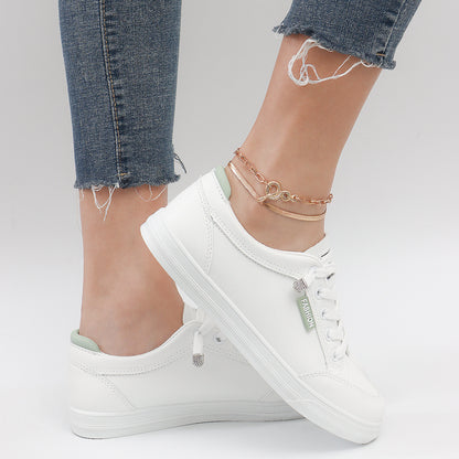European and American cross-border jewelry, temperament, double-layer snake pendant anklet, girl's sense of luxury, trendy nightclub fashion footwear