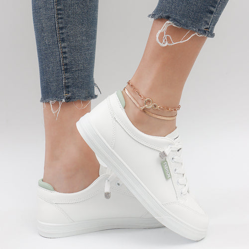 European and American cross-border jewelry, temperament, double-layer snake pendant anklet, girl's sense of luxury, trendy nightclub fashion footwear