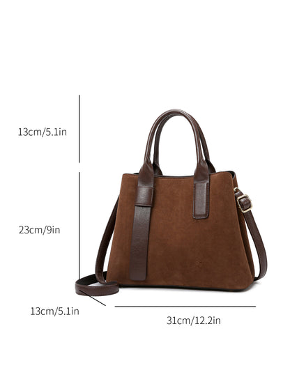 Handbags, simple and fashionable middle-aged mom bags, matte bags, women's large capacity commuter tote bags, cross-border wholesale