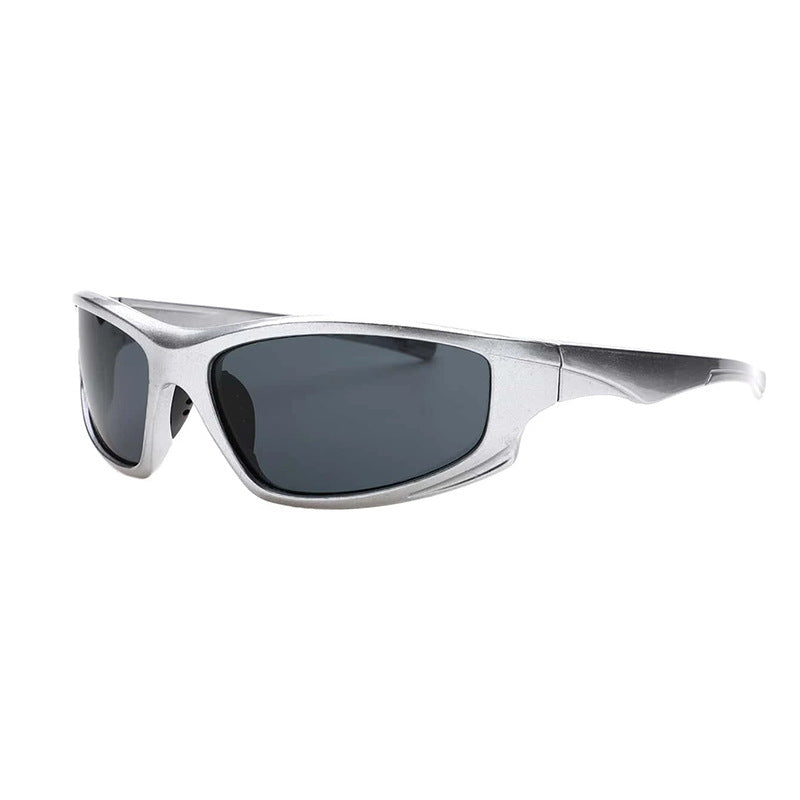 New personalized sports glasses 2025 cross-border punk style sunglasses fashion trend Y2K millennial spicy girl sunglasses