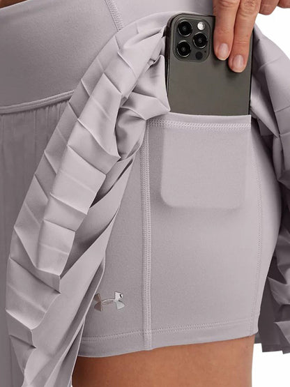 Under Armour UA Spring/Summer SportSkort Women's Training Athleisure Pleated Skirt 1390157-009