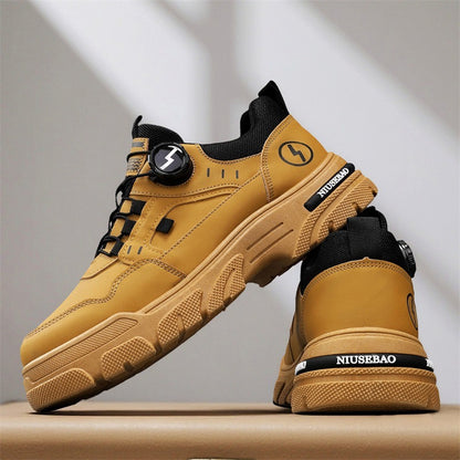 2026 Spring New Men's Work Boots, Classic Versatile Men's Casual Shoes, Durable Versatile Men's Shoes for Teenagers