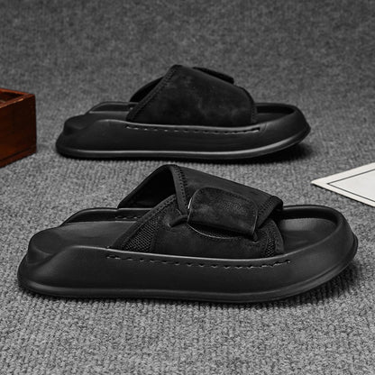 2026 Summer New Men's Beach Sandals Daily Casual Versatile Men's Sandals Outdoor Beach Men's Sandals