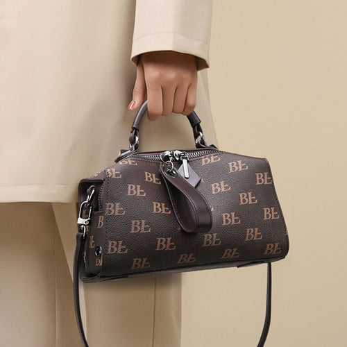 Bolsa versátil Bolsa transversal elegante Bolsa de ombro feminina refinado Grande capacidade de mão Bolsa almofada fashion Bolsa