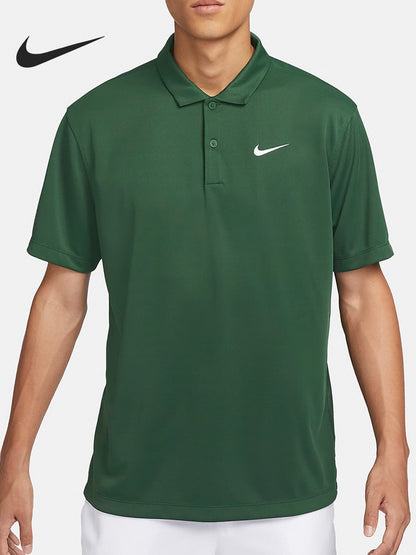 Nike Official Genuine Sports Men's Breathable Lapel Tennis Short Sleeve POLO Shirt DH0858-323