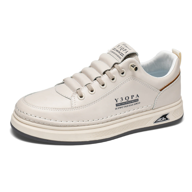 2026 Spring New Men's White Shoes, Men's Breathable Casual Sneakers, Versatile Sports Trendy New Men's Shoes