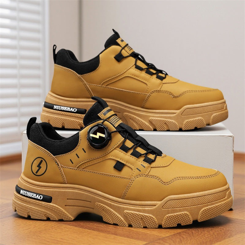 2026 Spring New Men's Work Boots, Classic Versatile Men's Casual Shoes, Durable Versatile Men's Shoes for Teenagers