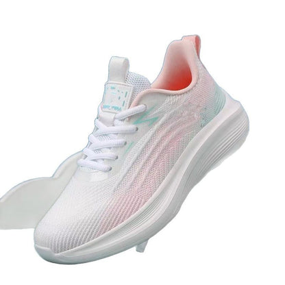 Summer New Women's Shoes Large Mesh Breathable Versatile Soft Sole Casual Shoes Light Running Sneakers Mesh Women's Summer