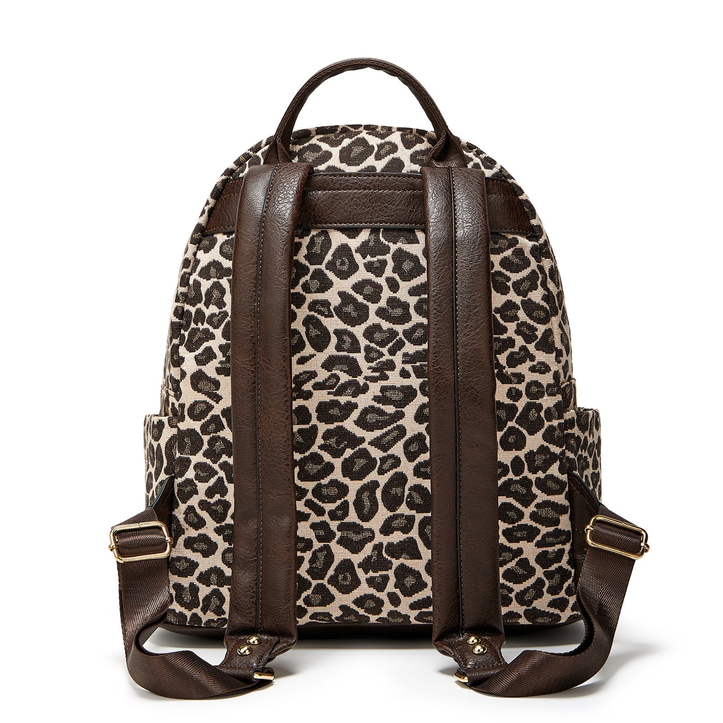 Mochila de senhora Crossborder, modelo 2024, estampado moderno em bombazine, multifuncional e casual.