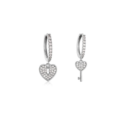 RAKOL designer creative small round hoop earrings for women, European and American fashionable simple geometric earrings, in stock wholesale