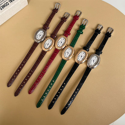 Light luxury women's watches, Douyin explosive bathtub series, niche second-hand exquisite belts, quartz watches, hot-selling models