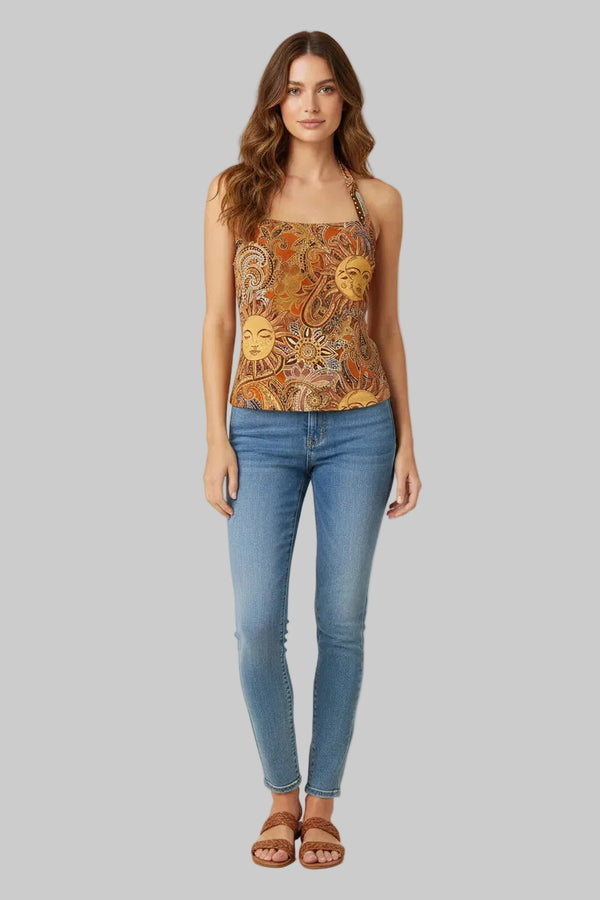 Women's Halter Top Blouse