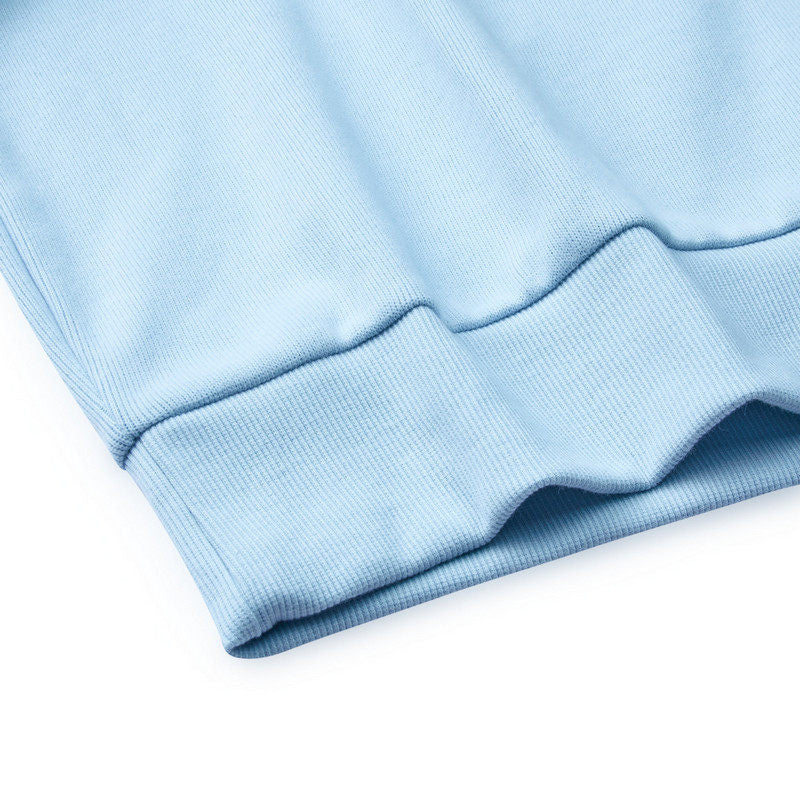 Sweatshirt SKX Skechers Mulher Primavera 2024 Novo Modelo Solto com Gola Redonda Casual Desportivo L124W019 00FU