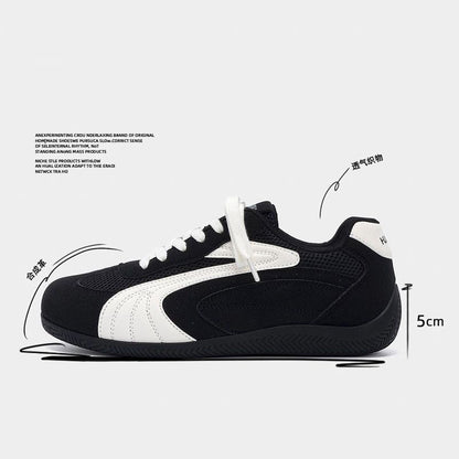 Fall 2025 new lightweight German training shoes, sneakers, breathable casual low-top lace-up board shoes, trendy and versatile men's shoes