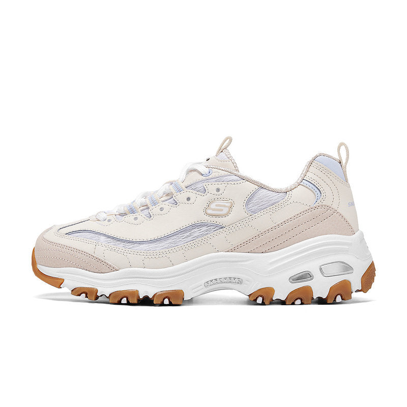 Sapatilhas Skechers 2025 Summer Girl Vintage Daddy Shoes Classic Panda com Plataforma Casual 150534 NTBL